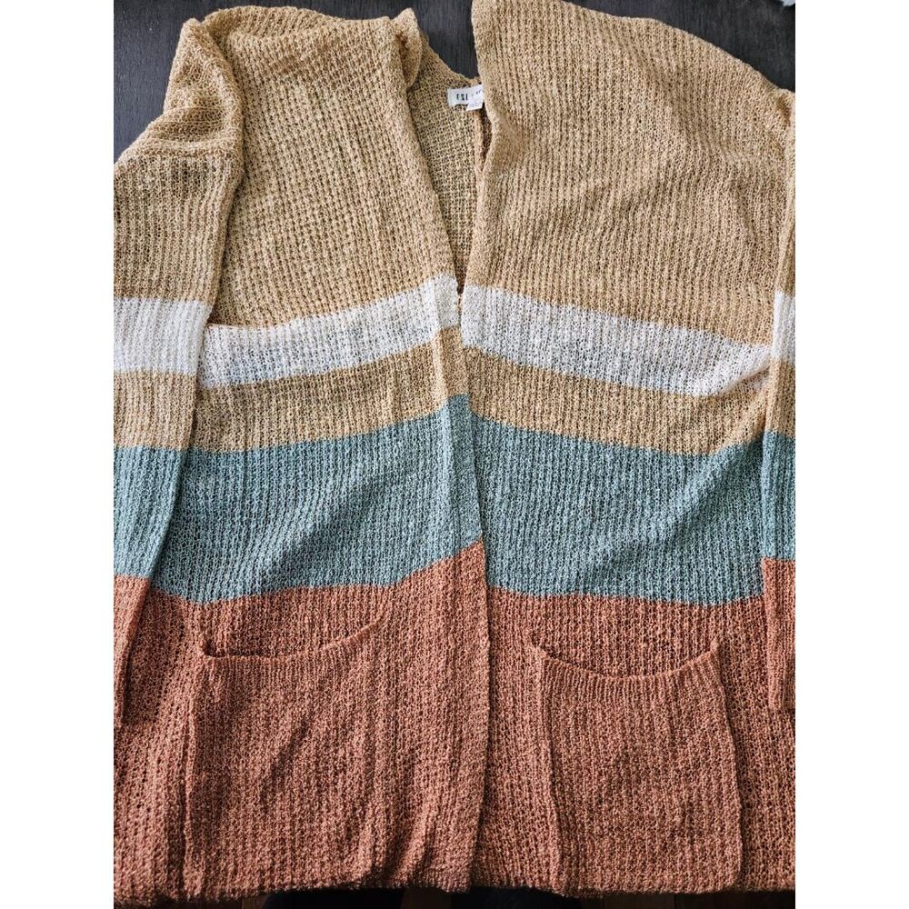 FSL Apparel Lightweight Open Cardigan, Women's size L, fits 1x/2x